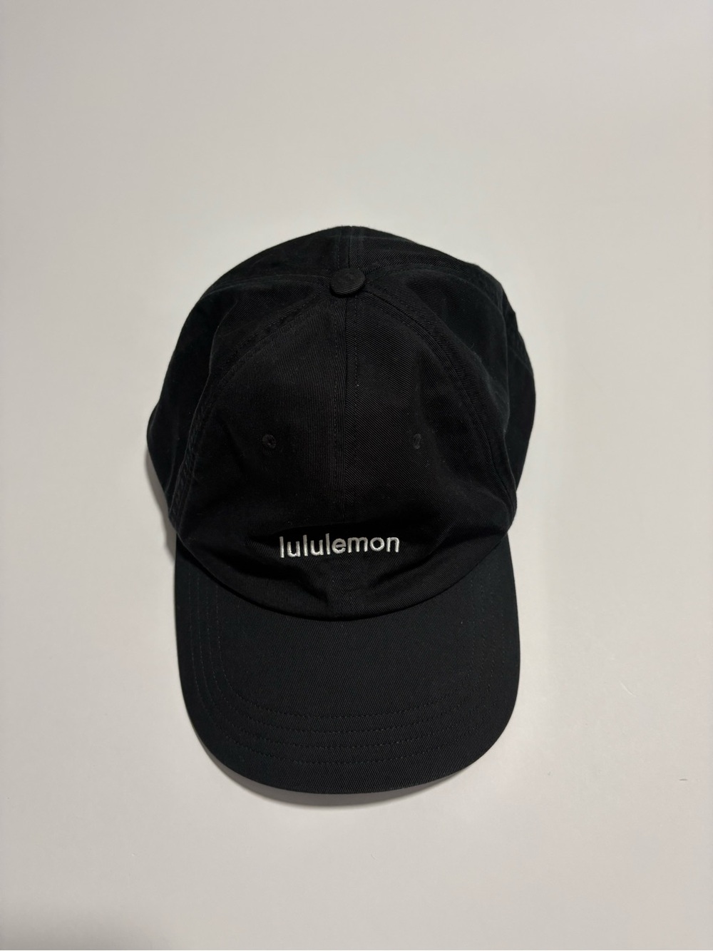 lululemon Black Adjustable Strap Baseball Cap